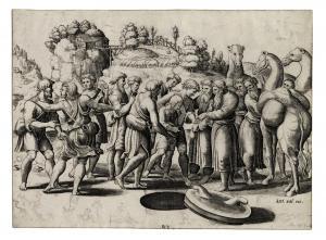 DADO DEL Maestro 1560,Giuseppe venduto dai fratelli,1533,Gonnelli IT 2023-11-28