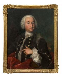 DAELLIKER Johann Rudolf,Porträt eines vornehmen Herrn,1748,Jeschke-Greve-Hauff-Van Vliet 2013-05-25