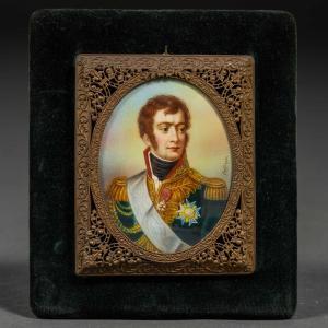 DAFFINGER Moritz Michael 1790-1849,Military Portrait,19th century,Anteo Subastas ES 2024-04-03