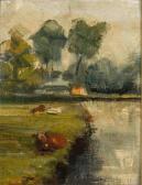 DAGNAUX Albert Marie A 1861-1933,Paysage,Pestel-Debord FR 2020-10-07