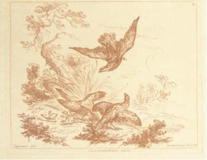 DAGOMMER Charles 1722-1766,Rapaces défendant leurs petits par Gilles Demartea,Christie's 2006-05-31