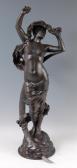 DAGONET Ernest 1856-1926,a standing semi-nude Goddess,20th century,Lacy Scott & Knight GB 2020-03-21