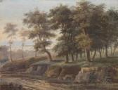 DAGUERRE Louis Jacques Mande 1787-1851,Paysage,1825,Sotheby's GB 2002-03-21