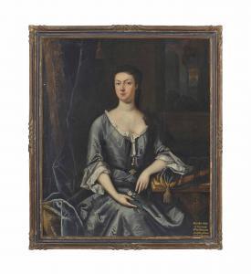 DAHL Michael I,Portrait of Lady Bridget Bertie , later Viscountes,1683,Christie's 2013-11-24