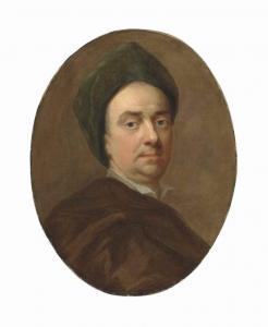 DAHL Michael I 1656-1743,Portrait of the artist,Christie's GB 2017-07-07