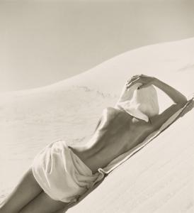 DAHL WOLFE Louise,Nude in Mojave Desert, California, Harper's Bazaar,1948,Christie's 2023-11-09