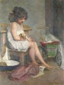 DAHMM V 1800-1900,YOUNG GIRL WITH HER DOLL,William Doyle US 2005-05-24