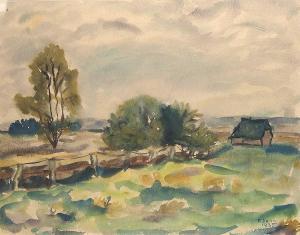 DAHN Fritz 1908-1980,Landschaft bei Bernau,1935,Jeschke-Greve-Hauff-Van Vliet DE 2015-03-07