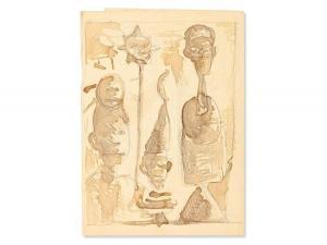 DAHN Walter 1954,Grotesque Figures,1985,Auctionata DE 2014-04-16