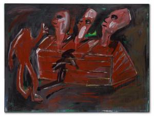 DAHN Walter 1954,Kopf aus der Platte,1982,Christie's GB 2024-04-23