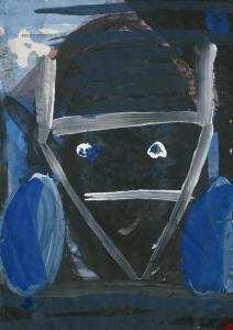 DAHN Walter 1954,Ohne Titel (Kopf),1988,Galerie Bassenge DE 2023-12-01