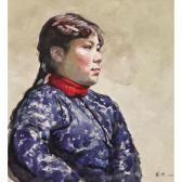 DAI ZE 1922,PORTRAIT OF A GIRL,1978,Sotheby's GB 2011-04-04