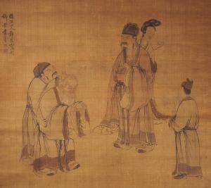 DAI Zheng 1715-1759,Su Dongpo Visiting the Elders at Huizhou,Bonhams GB 2018-04-03
