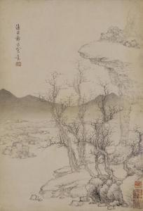 DAI Zheng 1715-1759,WINTER LANDSCAPE,Sotheby's GB 2016-10-03