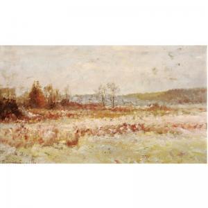 DAINVILLE Maurice 1856-1943,MARINE VIEW; LANDSCAPE IN AUTUMN,Sotheby's GB 2008-03-06