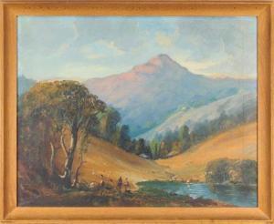 DAKIN Sidney Tilden 1876-1935,Mount Tamalpais from Baltimore Park,Clars Auction Gallery 2020-09-13