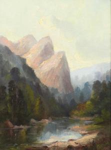 DAKIN Sidney Tilden 1876-1935,Yosemite,Clars Auction Gallery US 2020-03-21