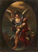 DAL SOLE Giovan Gioseffo 1654-1719,Lutte de Jacob avec l'ange,Pierre Bergé & Associés FR 2019-12-11