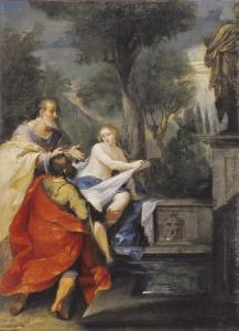 DAL SOLE Giovan Gioseffo 1654-1719,Susanna e i vecchioni,Christie's GB 2008-11-25