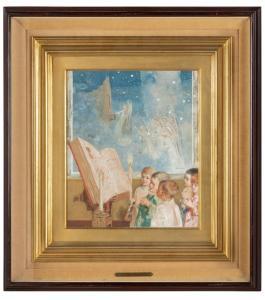 DALBONO Edoardo 1841-1915,Cantori in chiesa,Wannenes Art Auctions IT 2024-03-05