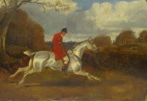 DALBY John 1810-1865,Hunting Scene - Huntsman leaving the Wood,David Duggleby Limited GB 2018-06-22