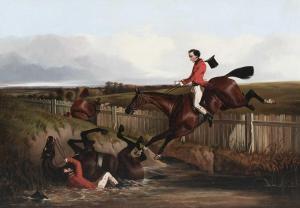 DALBY OF YORK John 1810-1865,Over the fence,1850,Woolley & Wallis GB 2024-03-06