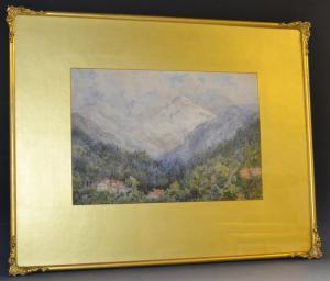 DALE H Mary 1800-1900,Alpine Landscape,Bamfords Auctioneers and Valuers GB 2017-05-24