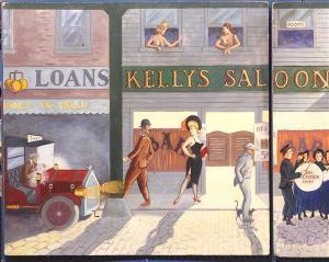 DALE MOFFETT Russell 1899-1984,Bowery, San Diego,c.1942,Clars Auction Gallery US 2016-04-17