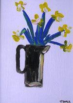 DALE Trevor,Still Life, Flowers in a Jug,Mullen's Laurel Park IE 2009-02-22