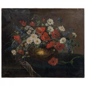 DALEM A,BOUQUET DE FLORES,1900,Morton Subastas MX 2022-08-20