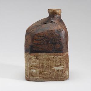 DALEY William P. 1925-2022,ceramic assymetrical vase,Ripley Auctions US 2018-08-25