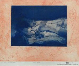 DALGARNO Roy 1910-2001,Blue Nude,International Art Centre NZ 2015-05-07