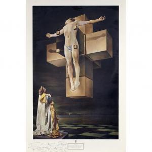 DALI Salvador 1904-1989,CHRIST OF ST. JOHN ON THE CROSS,1953,William Doyle US 2014-09-16