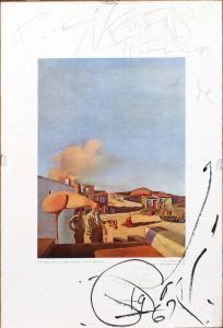 DALI Salvador 1904-1989,La Harpe invisible,Galerie Moderne BE 2015-02-10