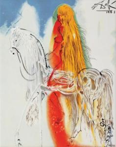 DALI Salvador 1904-1989,Lady Godiva,1971,Artmark RO 2014-09-23