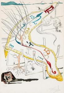 DALI Salvador 1904-1989,The Gelatinous Watches of Space-Time, Pl.8,1974,Mallet JP 2014-04-18