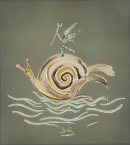 DALI Salvador 1904-1989,The Snail,1921,Hosane CN 2012-12-22