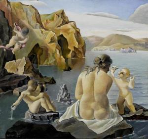 DALI Salvador 1904-1989,Venus and putti (Venus y cupidillos),1925,Galerie Koller CH 2012-06-22