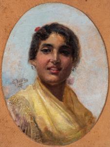 DALL'ARA GUSTAVO 1865-1923,Napolitana,1907,Escritorio de Arte BR 2021-07-28