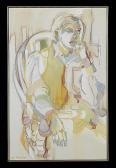 DALRYMPLE A 1900-1900,Portrait of a Man in Contemplation,New Orleans Auction US 2014-05-18