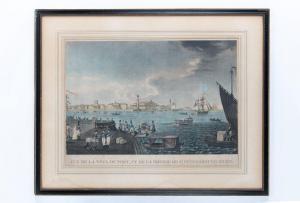 DAMANE DEMARTRAIS Michel Fr 1763-1827,Vue de la Néva, du port, et de la bourse de St P,Eric Caudron 2019-12-09