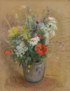 DAMART Henriette 1885-1945,Bouquet de fleurs des champs,Artprecium FR 2016-03-18
