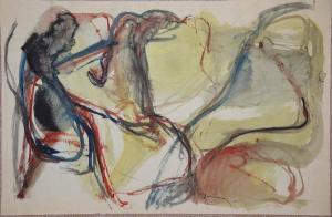 DAMIANAKIS Nicolas 1920,Composition abstraite II,1962,Eric Caudron FR 2020-09-10