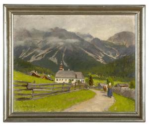 DAMIANOS Constantin 1869-1953,Ramsau - Kulm,1929,Palais Dorotheum AT 2019-11-23