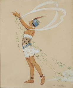 DAMIEN Francois Joseph 1879-1973,Dancer,Rosebery's GB 2023-06-06