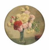 DAMIEN Francois Joseph 1879-1973,Vase fleuri d'œillets,Horta BE 2016-02-22