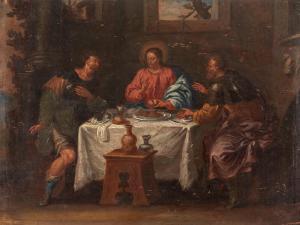 DAMINI Pietro 1592-1631,Cena in Emmaus,Wannenes Art Auctions IT 2021-11-26