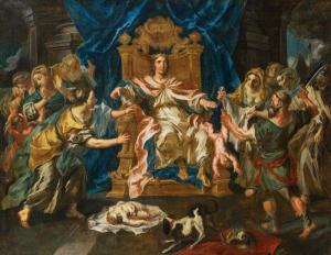 DAMINI Vincenzo 1700-1749,The Judgement of Solomon,im Kinsky Auktionshaus AT 2016-04-12