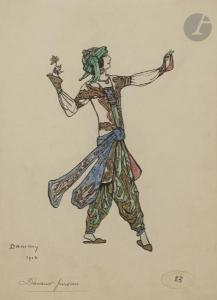 DAMMY H.ROBERT 1900-1900,Danseur persan,1910,Ader FR 2019-03-29