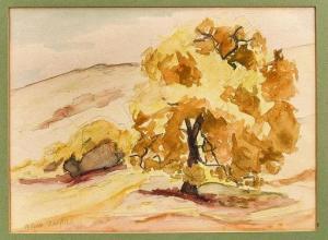 DAMPIER William 1910-1985,three landscape scenes,Chait US 2020-12-13